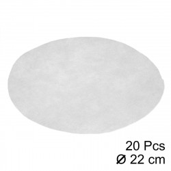 Lot de 20 feuilles de papier absorbant d22cm