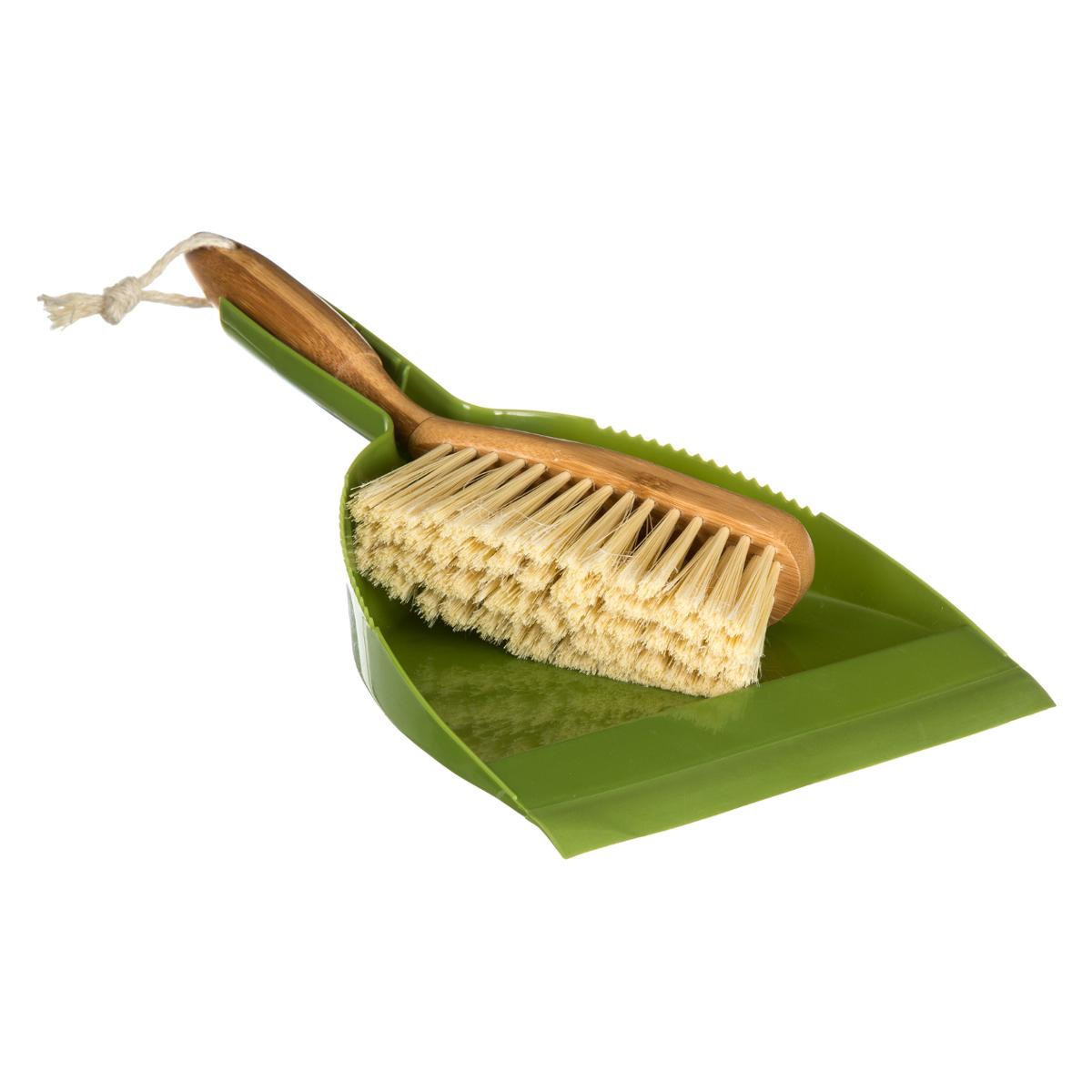 Petit balai en bambou avec sa pelle Bloomingville - Le Joli Shop