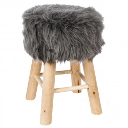 Tabouret gris - Instinct Naturel