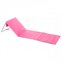 Matelas de plage avec dossier inclinable Tahaa 54X160 cm Rose