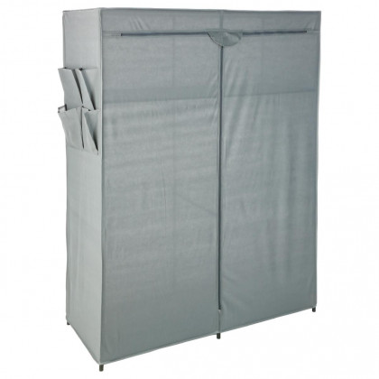 Armoire  2 penderies + 2 étagères + ranges chaussures