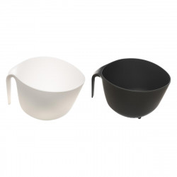 Bol à mixer + passoire blanc baltik