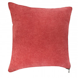 Coussin rouge zippé 40X40