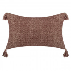 Coussin Etnik coton marsala 30X50