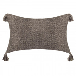 Coussin Etnik coton gris 30X50