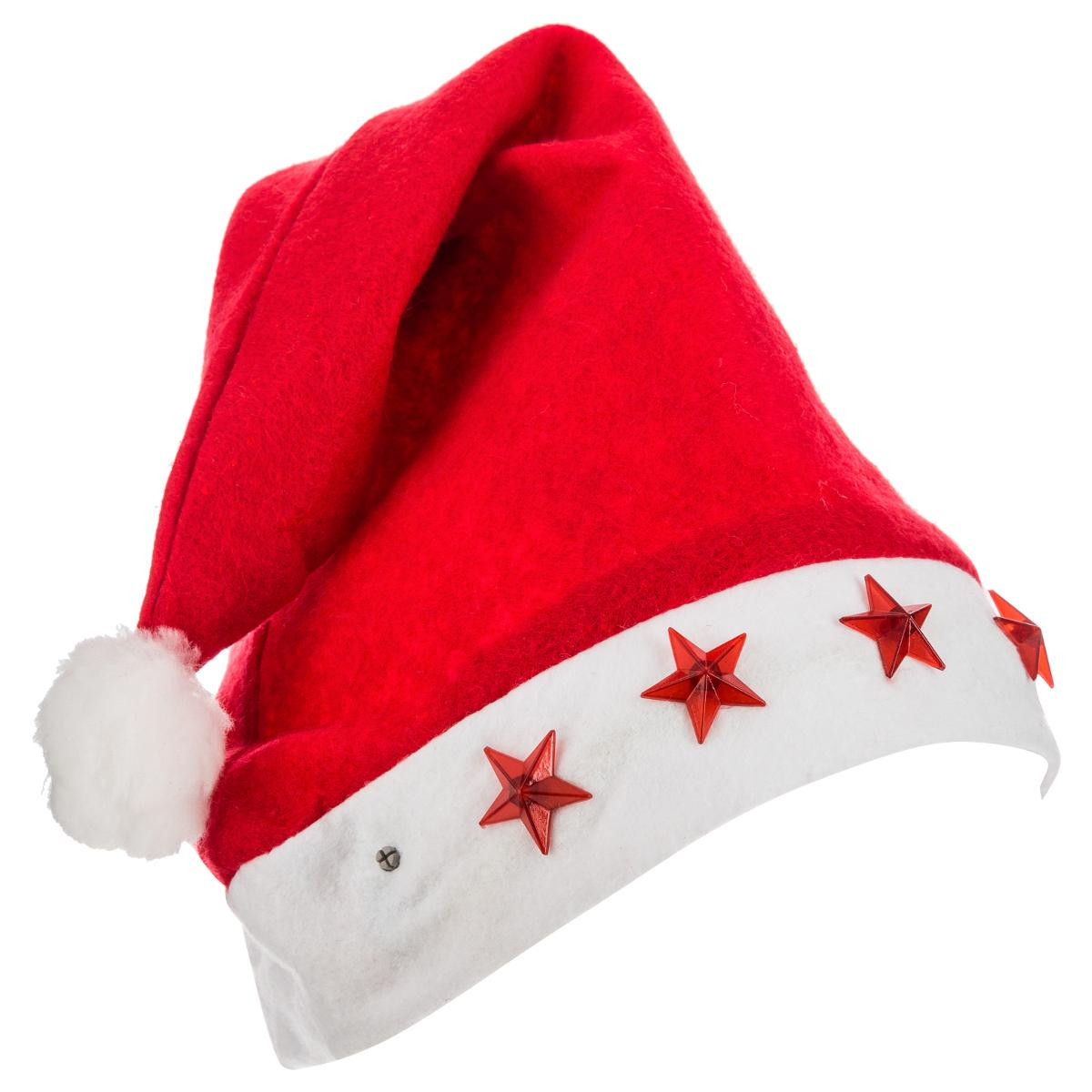 Bonnet de Noël Lumineux étoiles LED pour Adulte taille unique Les  incontournables - Déguisements de noël - Décomania