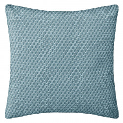 Coussin motif otto bleu 38x38