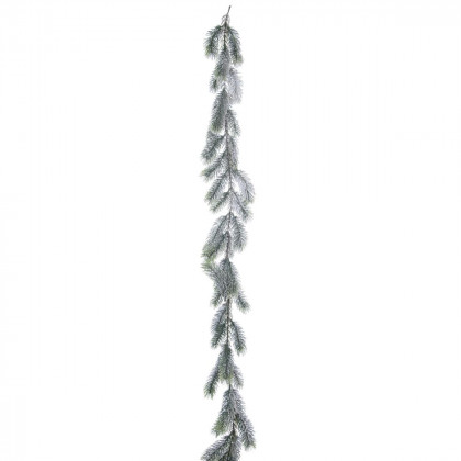 Guirlande de Noël Branches de sapin vert floqué L 190 cm Les incontournables