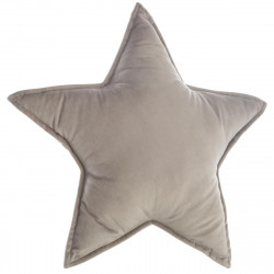 Coussin étoile gris  49x49