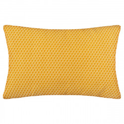Coussin motif otto ocre 30x50