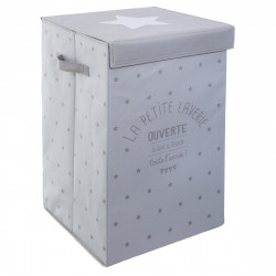 Bac à linge laverie gris H 54 cm
