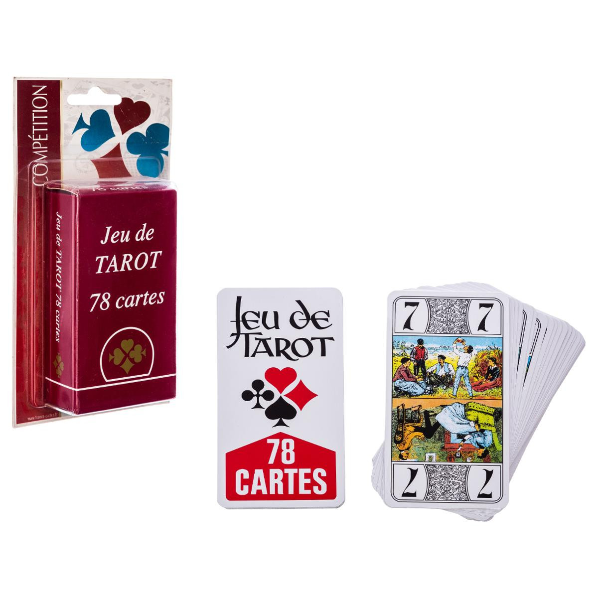 Jeu de tarot 78 cartes - Jeux de société - Décomania