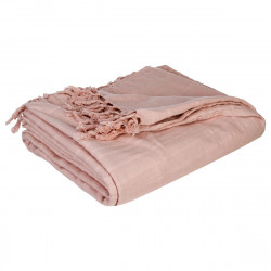 Jeté de lit rose 230x250