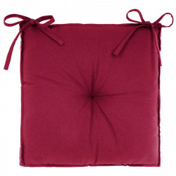 Galette de chaise rouge 40X40