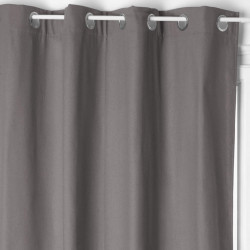 Rideau isolant gris foncé 140X260