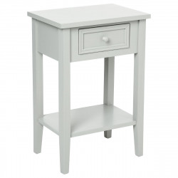 Table de chevet taupe "Charme" 1 tiroir
