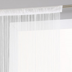 Rideau de fil blanc 90X200