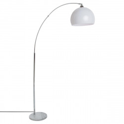 Lampadaire abat-jour blanc en boule H179