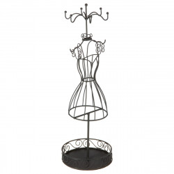  Porte Bijoux Mannequin en Métal filaire H 36 cm