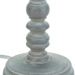 Lampe en bois gris H36