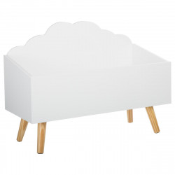 Coffre nuage blanc