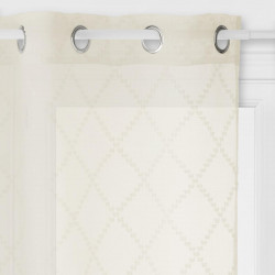 Voilage Jacquard lin 140 x 240 cm été indien