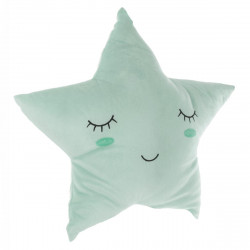 Coussin étoile bleu