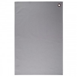 Lot de 2 torchons gris clairs en coton 45X70