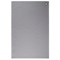Lot de 2 torchons gris clairs en coton 45x70 cm