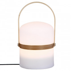 Lampe Nomade avec anse en bois H 26,5 cm 