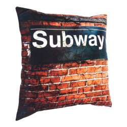 Coussin City 38X38