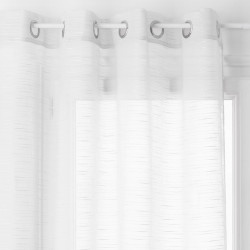 Voilage blanc "Sam" 140X240