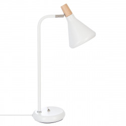 Lampe en métal blanc Sean H 49 cm