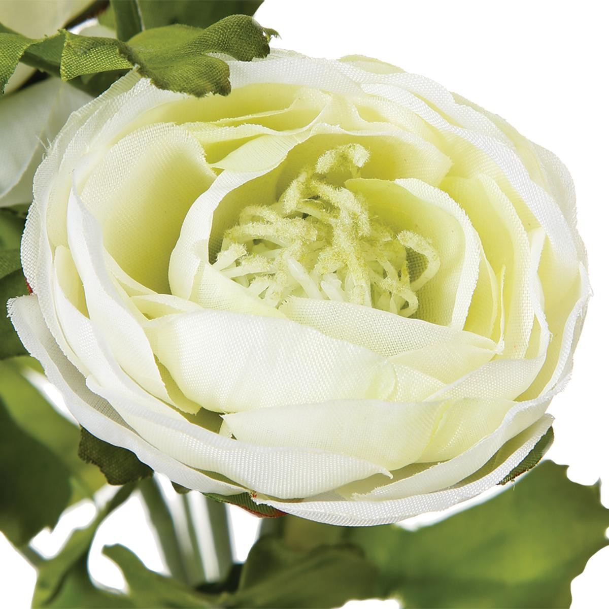 Tige renoncule blanche H60 - Fleurs et plantes artificielles - Décomania