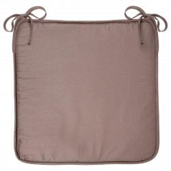 Galette de chaise taupe 39X39