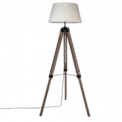 Lampadaire trépied lin Runo H145