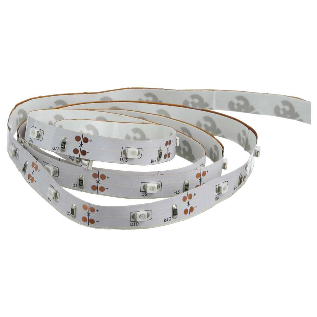 Ruban LED blanc froid à piles 3M - Guirlande et décoration lumineuse -  Décomania