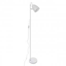 Lampadaire blanc en métal H 150 cm