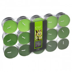 Lot de 30 Bougies chauffe-plat parfumée kiwi nina