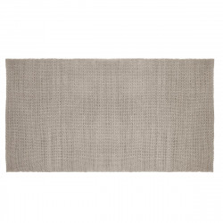 Tapis gris clair Stoneen coton 70x140