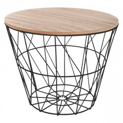 Table de café noire Kumi