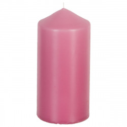 Bougie ronde rose