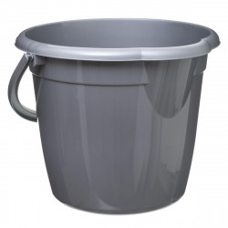 Seau 12 L Gris foncé modèle Come