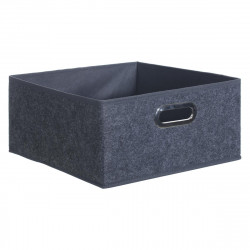 Boîte de rangement gris foncé