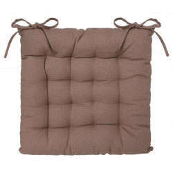 Galette de chaise taupe 38x38