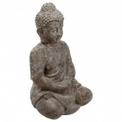 Bouddha assis en ciment H 46 cm