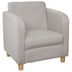 Fauteuil coloris Gris Clair pour chambre d'enfant 