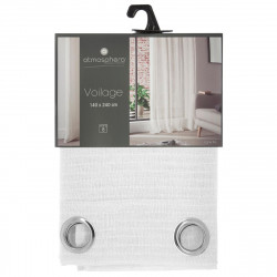 Voilage blanc "Pia" 140X240