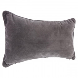 Coussin gris foncé "Lilou" 30X50