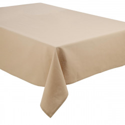 Nappe anti-tâche unie lin en coton 140x240